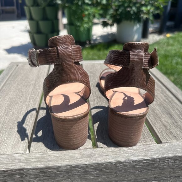 EUC Madewell Alice Block Heel Sandals - Picture 5 of 5